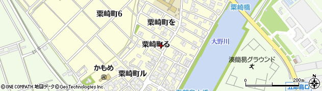 石川県金沢市粟崎町る10周辺の地図