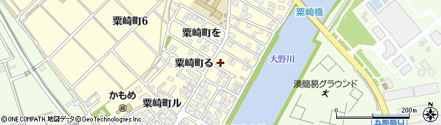 石川県金沢市粟崎町ホ78周辺の地図