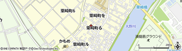 石川県金沢市粟崎町る13周辺の地図