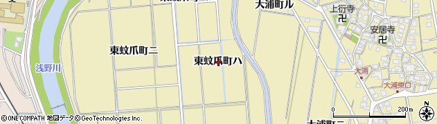 石川県金沢市東蚊爪町ハ周辺の地図