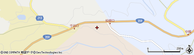 石川県金沢市松根町カ周辺の地図