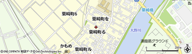 石川県金沢市粟崎町る3周辺の地図