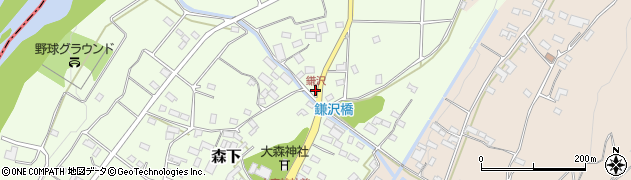 鎌沢周辺の地図