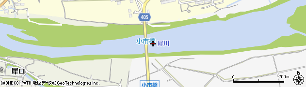小市橋周辺の地図