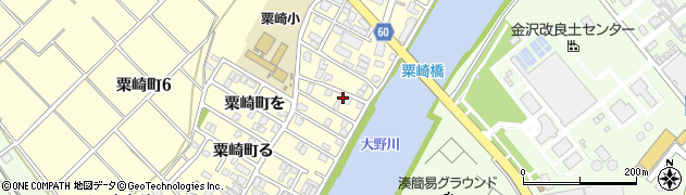 石川県金沢市粟崎町ホ49周辺の地図