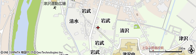 富山県小矢部市岩武971周辺の地図