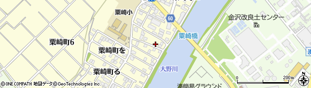 石川県金沢市粟崎町ホ47周辺の地図