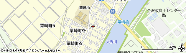 石川県金沢市粟崎町ホ43周辺の地図