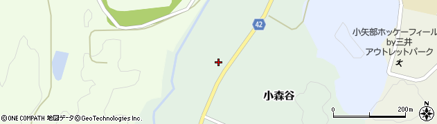 富山県小矢部市小森谷130周辺の地図