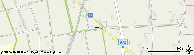 富山県砺波市新明309周辺の地図
