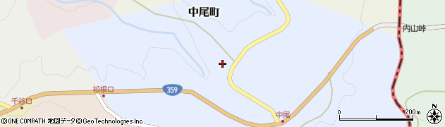 石川県金沢市中尾町（ロ）周辺の地図