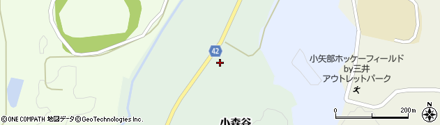 富山県小矢部市小森谷107周辺の地図