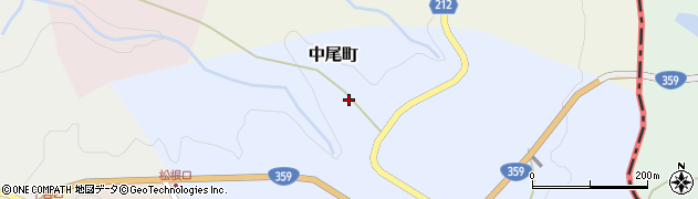 石川県金沢市中尾町ロ92周辺の地図