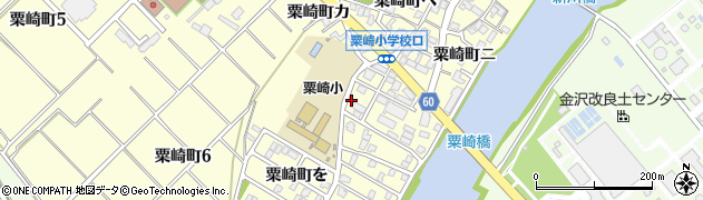 石川県金沢市粟崎町ホ30周辺の地図