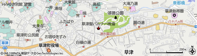 前橋館周辺の地図