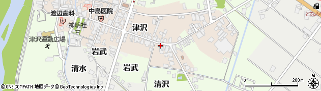富山県小矢部市津沢631周辺の地図