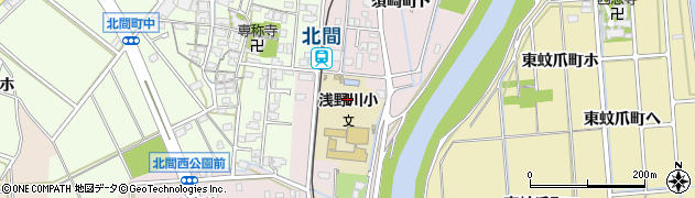 石川県金沢市須崎町（チ）周辺の地図