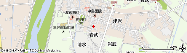 富山県小矢部市津沢555周辺の地図