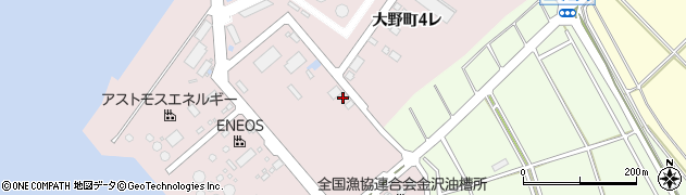 石川県金沢市大野町（ソ）周辺の地図