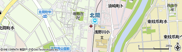 石川県金沢市須崎町チ1周辺の地図