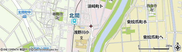 浅野川小前周辺の地図
