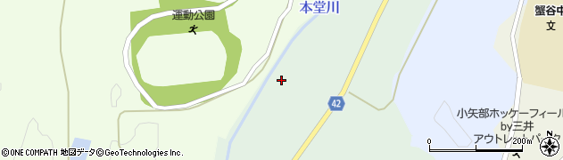 富山県小矢部市小森谷117周辺の地図