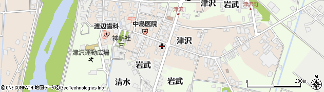 富山県小矢部市津沢571周辺の地図