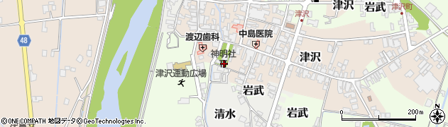 富山県小矢部市津沢532周辺の地図