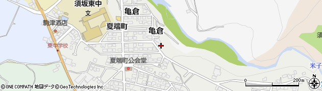 長野県須坂市亀倉夏端町200周辺の地図