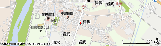 富山県小矢部市津沢340周辺の地図