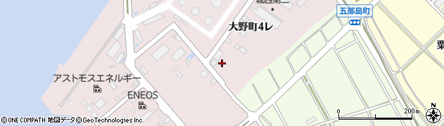 石川県金沢市大野町（レ）周辺の地図