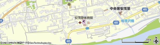 長野県長野市安茂里小市南団地周辺の地図