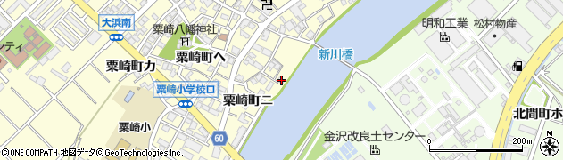石川県金沢市粟崎町ニ48周辺の地図