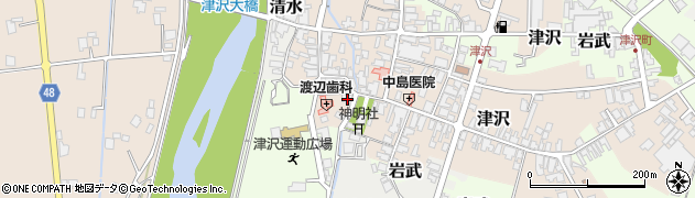 富山県小矢部市津沢526周辺の地図