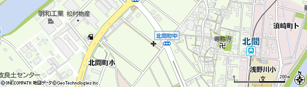石川県金沢市北間町（ハ）周辺の地図