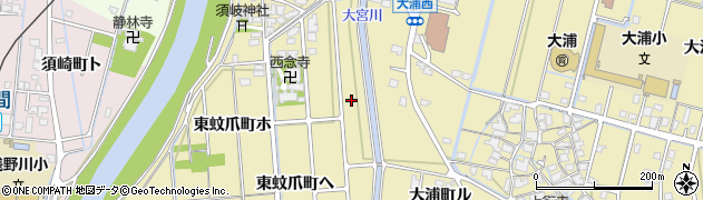 石川県金沢市東蚊爪町ヘ130周辺の地図