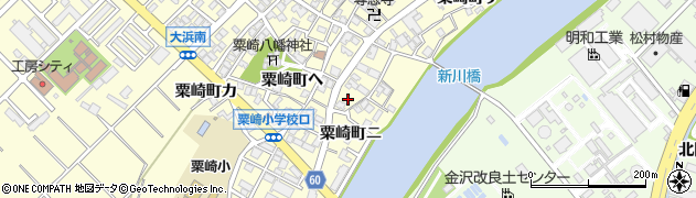 石川県金沢市粟崎町ニ39周辺の地図