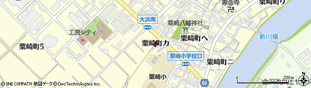石川県金沢市粟崎町（カ）周辺の地図