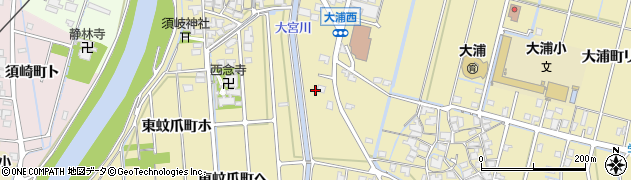 石川県金沢市大浦町ル56周辺の地図