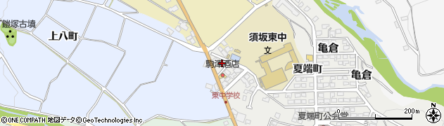 長野県須坂市亀倉夏端町1周辺の地図