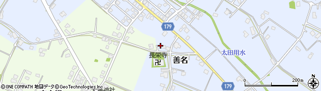 富山県富山市善名148周辺の地図