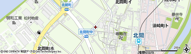 石田周辺の地図