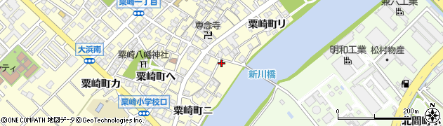 石川県金沢市粟崎町ニ73周辺の地図