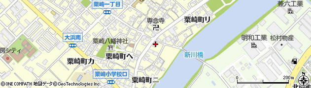 石川県金沢市粟崎町ニ71周辺の地図