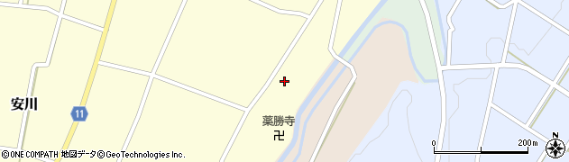 富山県砺波市安川1175周辺の地図