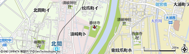 静林寺周辺の地図