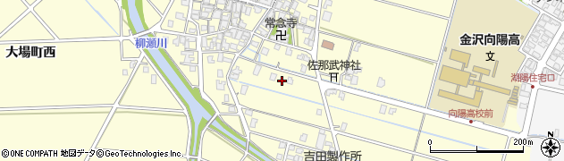 石川県金沢市大場町（東）周辺の地図