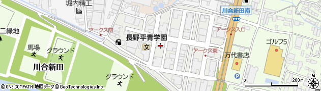 長野三菱電機機器販売株式会社長野支店周辺の地図