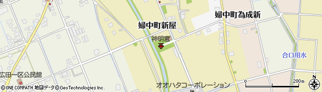富山県富山市婦中町新屋1504周辺の地図