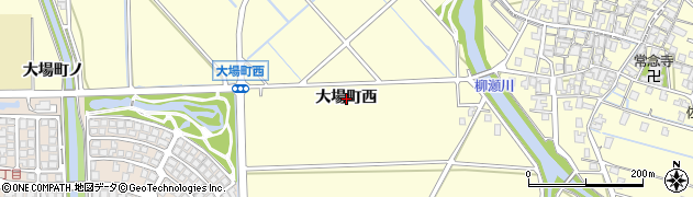石川県金沢市大場町（西）周辺の地図